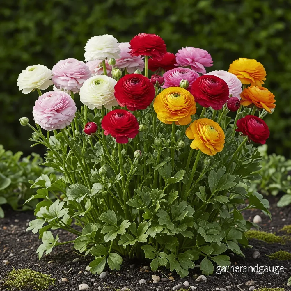 Green boutiQ - Bloembollen - Ranunculus Mix - Diversen Kleuren - 40 stuks - Bolmaat 5/6 - XXL Pack - Bild 2