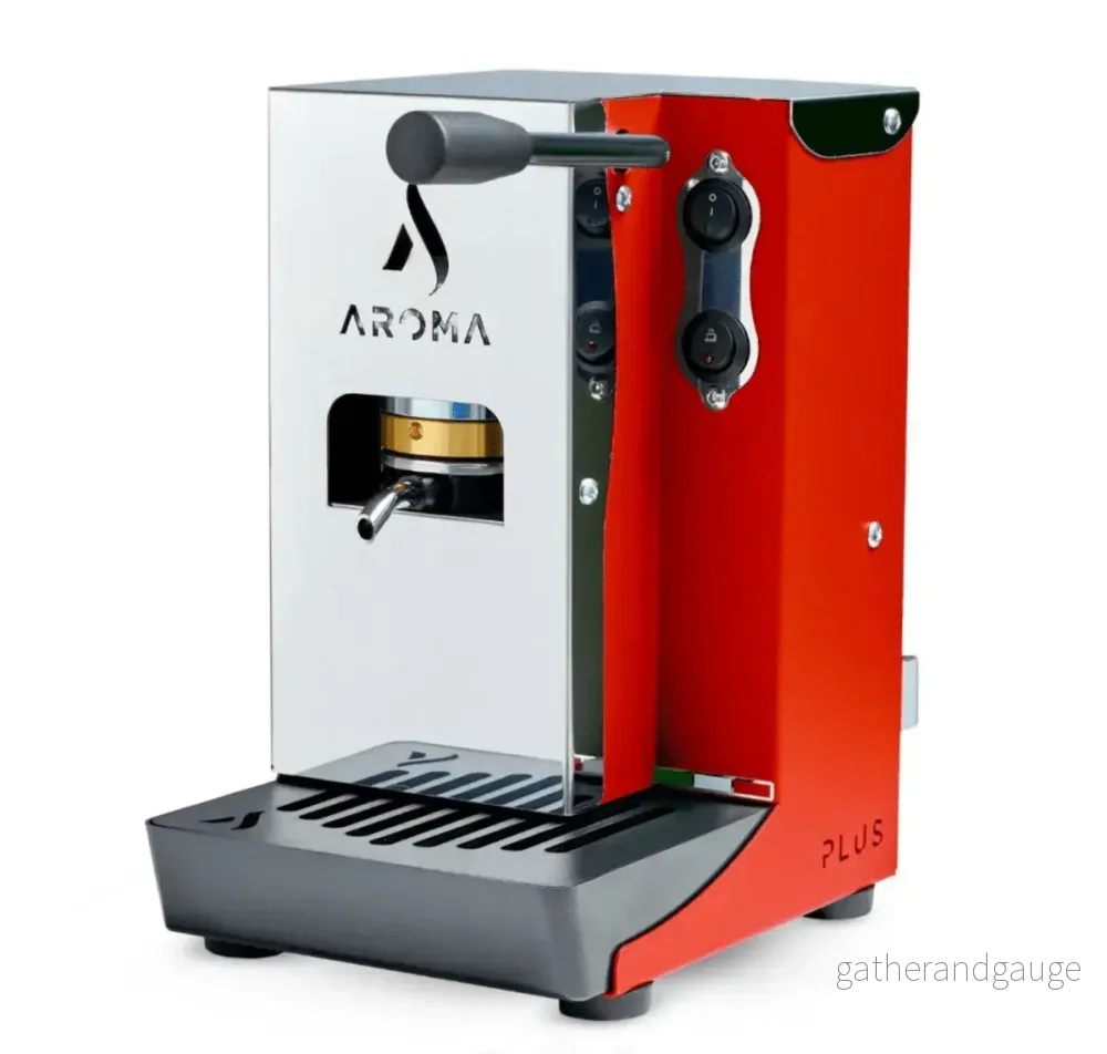 Aroma Plus+ – Kompakt italiensk espressomaskin för pods - Bild 2