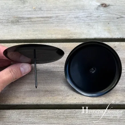 Ljushållare för blockljus D.8 cm 2-pack - Bild 2