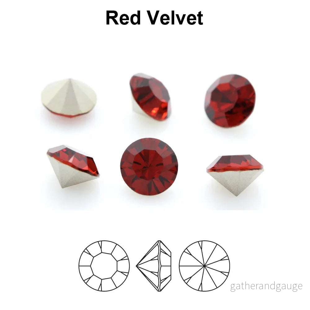 Preciosa MC Chaton Maxima SS39 – Red Velvet 8mm 1 styck Preciosa MC Chaton Maxima SS39 – Red Velvet 8mm 1 styck