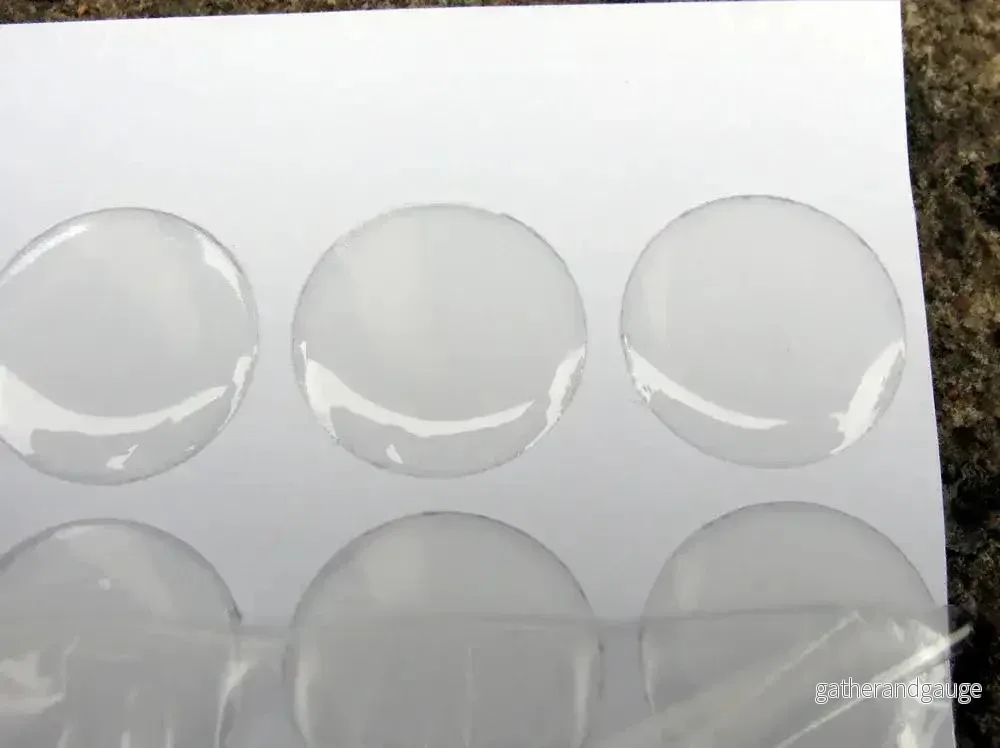 Bubble caps - Runda, Klara 20mm, 10-pack - Bild 2