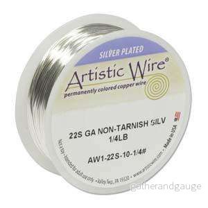 Artistic Wire 22 Ga – Silverpläterad, Non Tarnish, 1 stor rulle Artistic Wire 22 Ga – Silverpläterad, Non Tarnish, 1 stor rulle