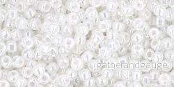 TOHO Seed Beads – Ceylon Snowflake 11/0, 10 gram TOHO Seed Beads – Ceylon Snowflake 11/0, 10 gram