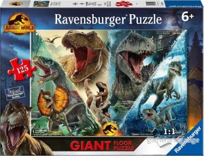 Ravensburger – Pussel 125 Jurassic World Ravensburger – Pussel 125 Jurassic World