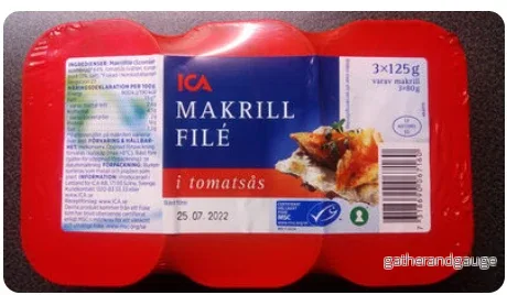 Makrill 125g 3p