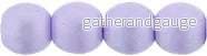 Tjeckiska Druks - Powdery Pastel Purple 4 mm, 50-pack