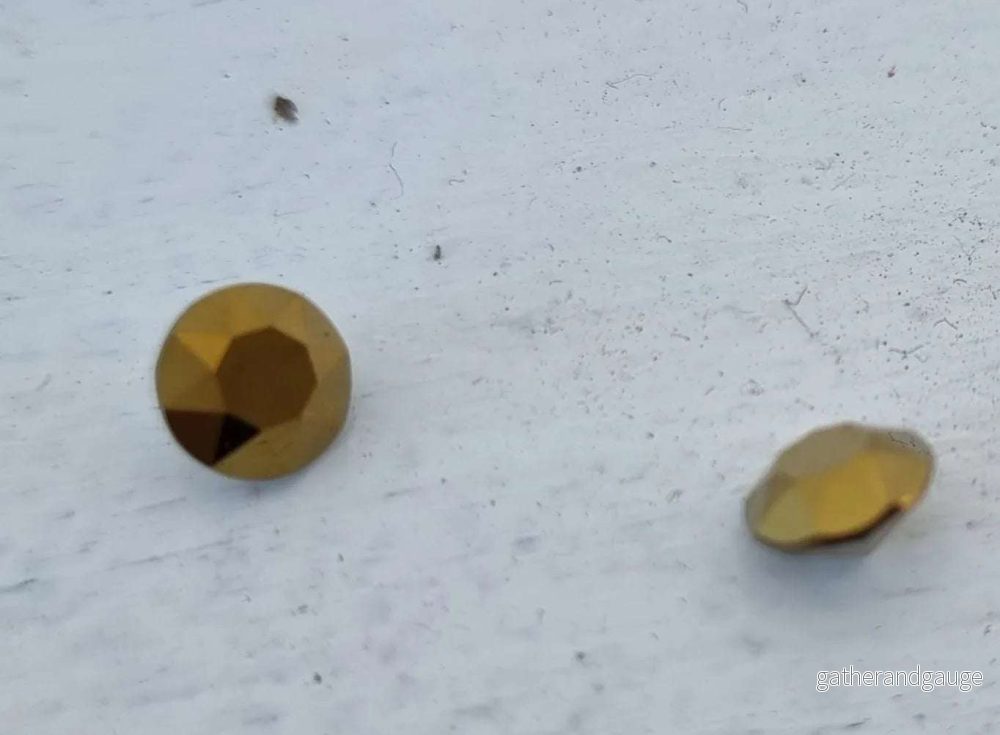 Swarovski Chaton 1088 SS29 – Crystal Dorado 6mm, 2-pack