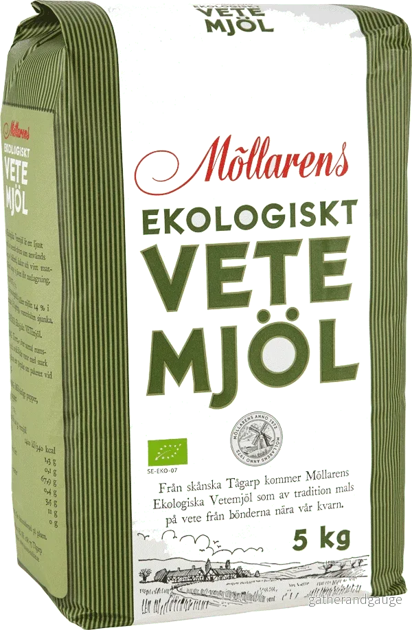 Vetemjöl EKO 5kg Skånemöllan