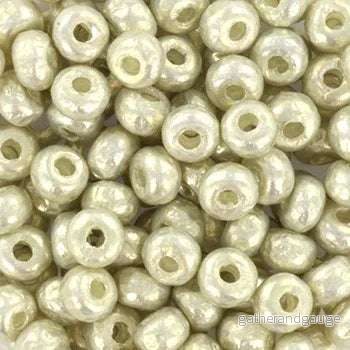 Miyuki Seed Beads – Baroque Silver 6/0, 10 Gram Miyuki Seed Beads – Baroque Silver 6/0, 10 Gram