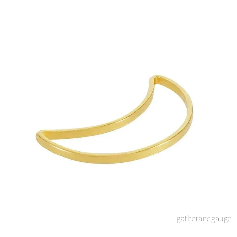 Måne 24k Guldpläterad - 15x9 mm 1 styck - Bild 2