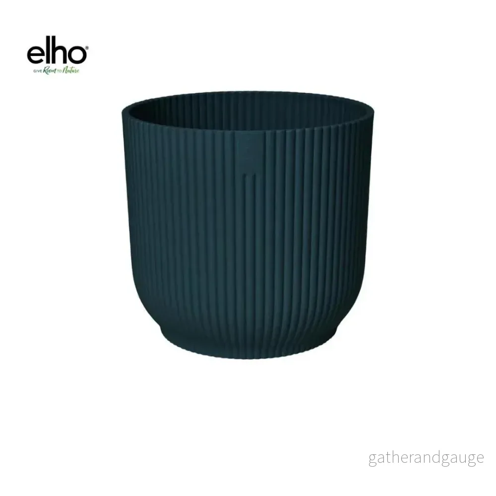 Elho Vibes Vik Rund kruka blå D18 cm