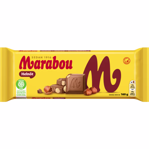 Marabou Helnöt 160g