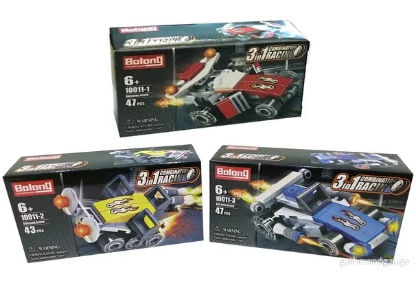 Byggsats Racing Blocks