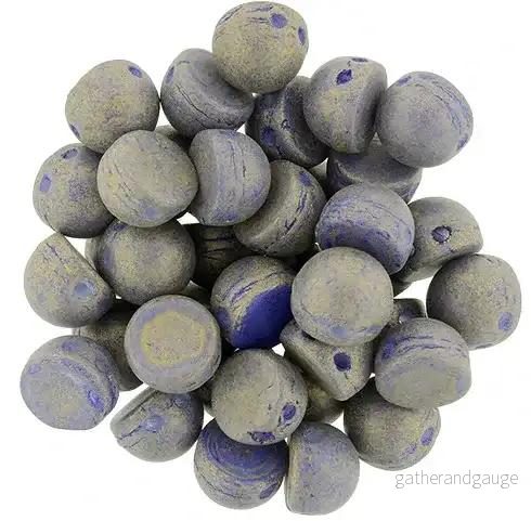 CzechMates Cabochon – Pacifica Elderberry 7mm 2-håls, 10-pack CzechMates Cabochon – Pacifica Elderberry 7mm 2-håls, 10-pack