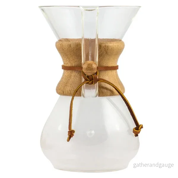 Classic Chemex Kaffebryggare – 6 koppar (900 ml) Classic Chemex Kaffebryggare – 6 koppar (900 ml)