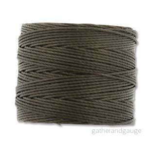 S-Lon bead cord – Sepia, 1 rulle S-Lon bead cord – Sepia, 1 rulle
