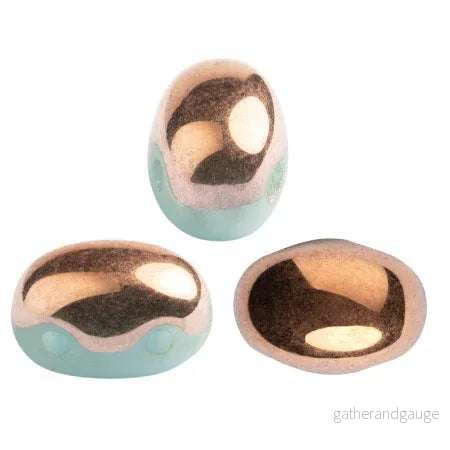 Samos® par Puca® – Opaque Aqua Capri Gold, 10 gram Samos® par Puca® – Opaque Aqua Capri Gold, 10 gram