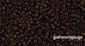 TOHO Seed Beads - Transparent Smoky Topaz 15/0, 10g