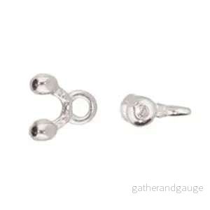 Cymbal Element - Alona Antique Silver Plated 2-pack