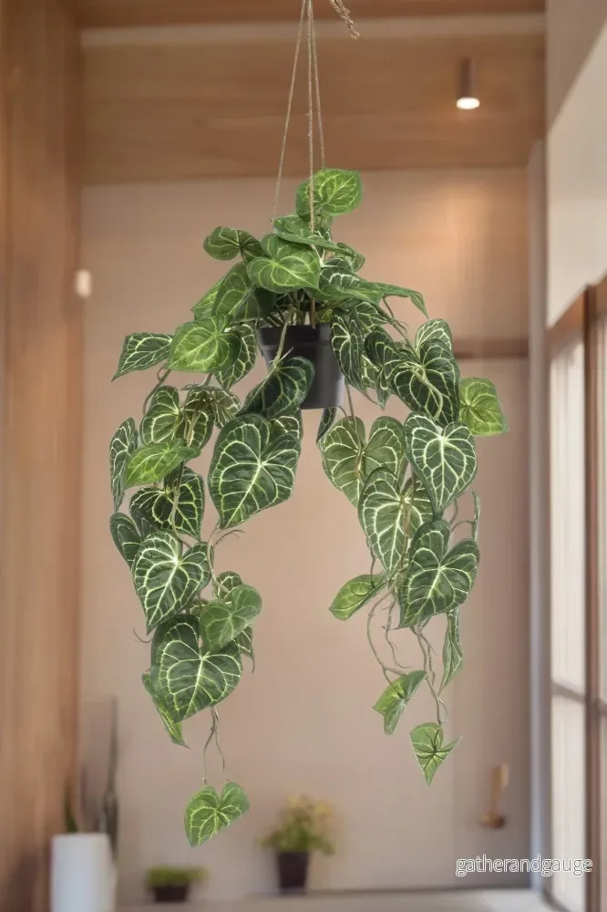Anthurium Clarinerdium konstgjord växt – h80cm, Ø18cm Anthurium Clarinerdium konstgjord växt – h80cm, Ø18cm
