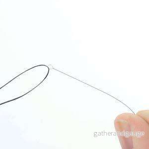 Pärlnålar Basic Elements - Flexibla Twisted Wire Medium 0,30mm 50-pack - Bild 2