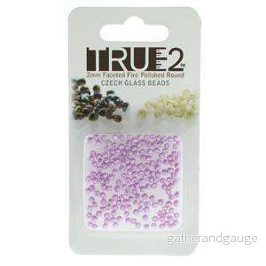 Tjeckiska Firepolish – Pastel LT Rose, True2 mm, 2 gram