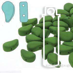 Paisley Duo – Matte Velvet Lizard Green 8x5mm 22 gram Paisley Duo – Matte Velvet Lizard Green 8x5mm 22 gram