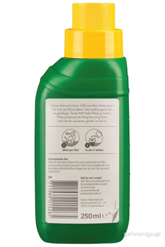 Kaktus och suckulent gödselmedel - 250ml - Bild 2