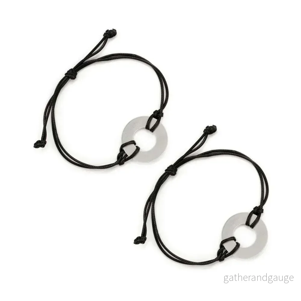 ImpressArt Armband - Tagg och Nylontråd (2-pack)