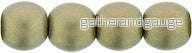 Tjeckiska Druks - Powdery Antique Gold 4 mm, 50-pack