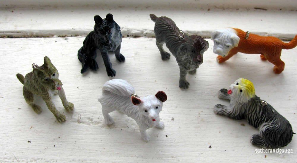 Hänge PVC - Hund Mix 6-pack