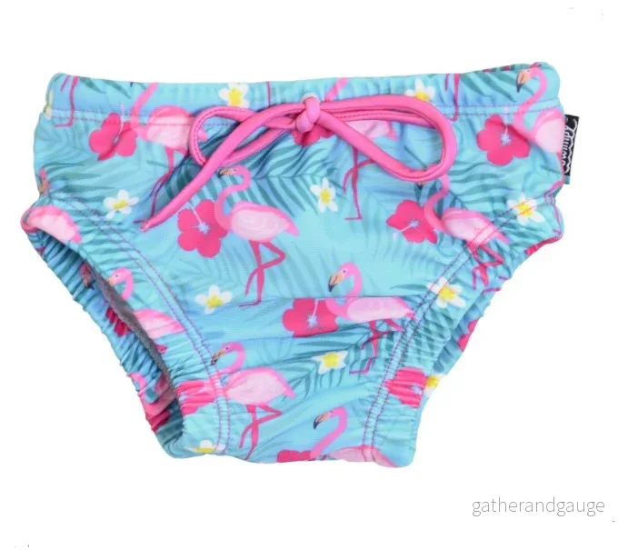 Swimpy flamingos badblöja
