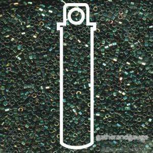 Miyuki Delica Hexcut – Metallic Green 11/0, 7,2 gram Miyuki Delica Hexcut – Metallic Green 11/0, 7,2 gram