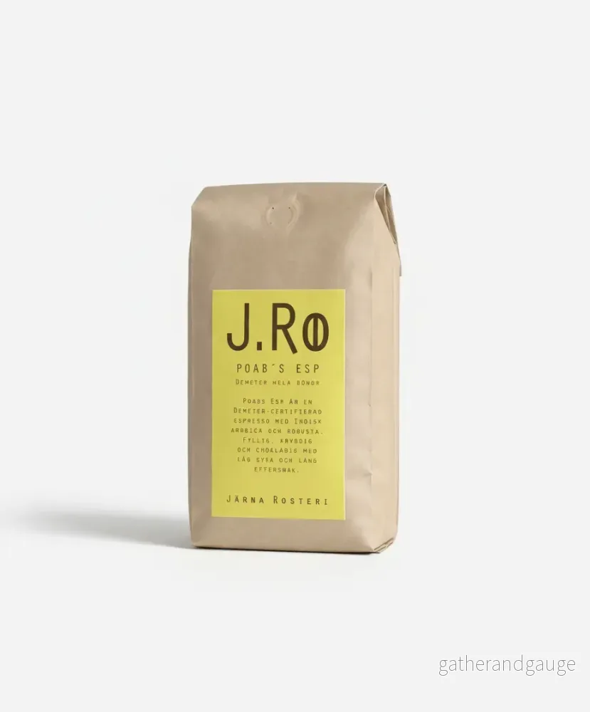 Järna Rosteri Poab’s ESP – Biodynamisk Espresso 450 g - Bild 2