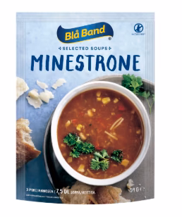 Blå Band Minestrone Soppa Pulver/3 Port Blå Band Minestrone Soppa Pulver/3 Port
