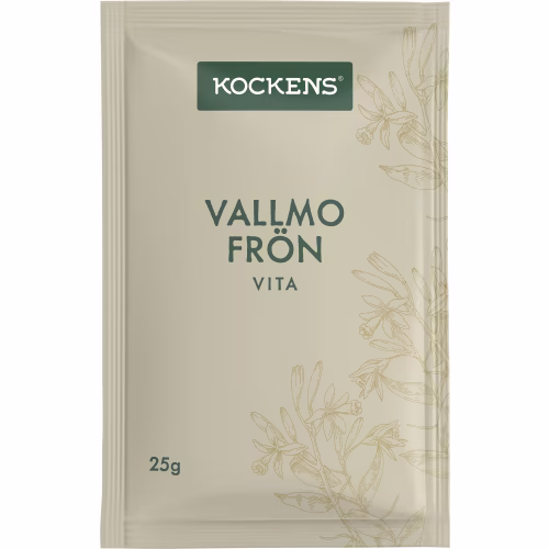 Kockens Vitt Vallmofrö Påse 25g