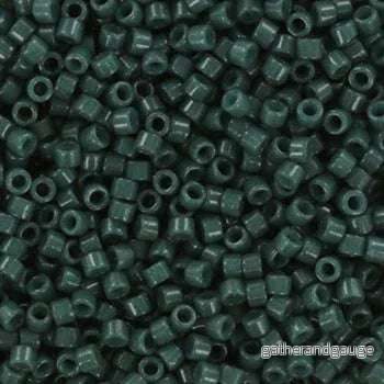 Miyuki Delica - Duracoat Opaque Dyed Forest Green 11/0, 5 gram