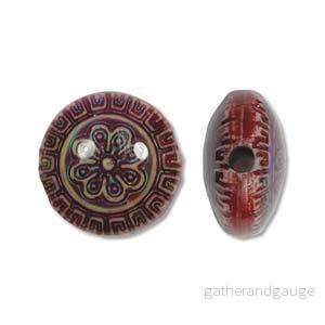 Mood Bead – Sun Blossom 16x7mm, 1 styck Mood Bead – Sun Blossom 16x7mm, 1 styck