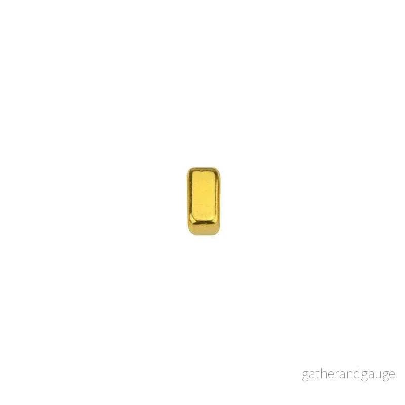 Mellandel Guldfärgad – Like Bricks 3x7mm 2-pack Mellandel Guldfärgad – Like Bricks 3x7mm 2-pack