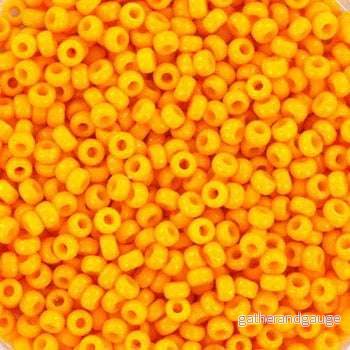 Miyuki Seed Beads - Duracoat Opaque Light Squash 11/0, 10 gram
