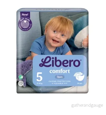 Libero Comfort 5 9-14kg Tejpblöjor Libero Comfort 5 9-14kg Tejpblöjor