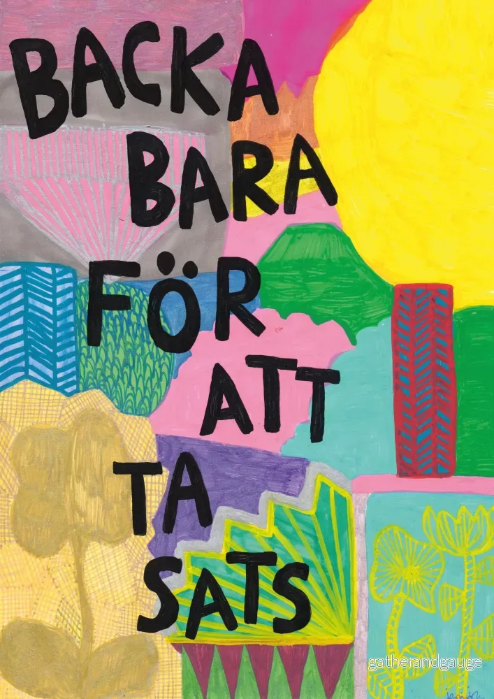 Backa bara för att ta sats – Version 1