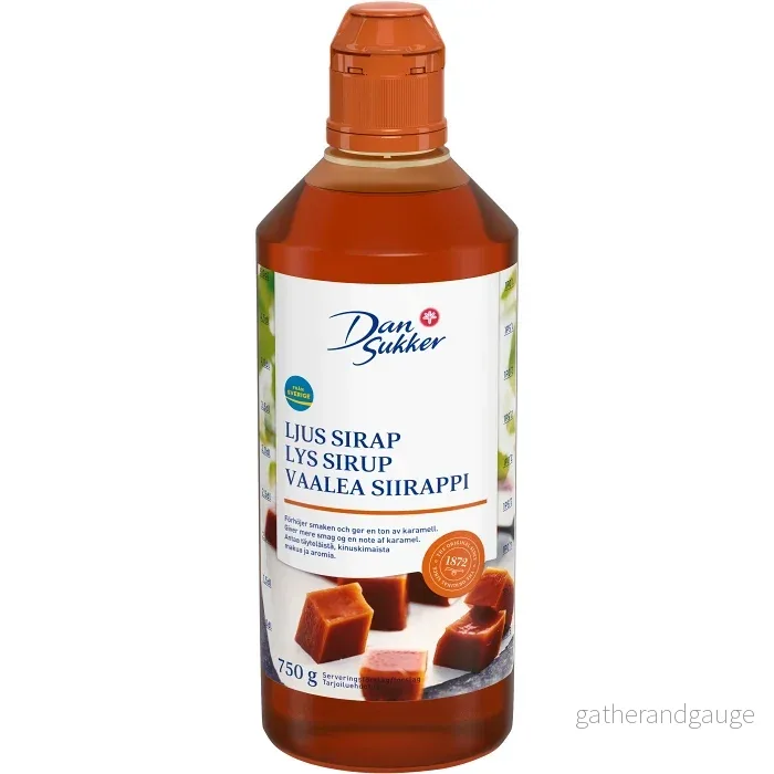 Dansukker Ljus Sirap 750g