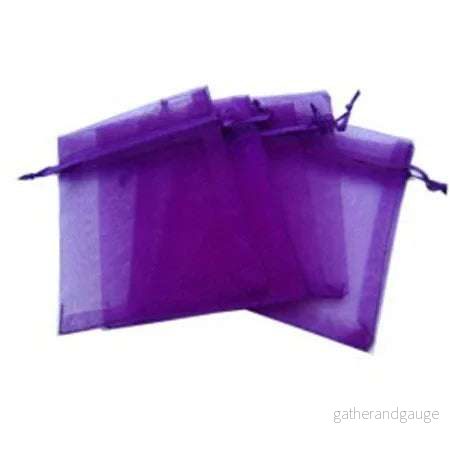Organsapåse – Lila, 9×13 cm 10 stycken Organsapåse – Lila, 9×13 cm 10 stycken