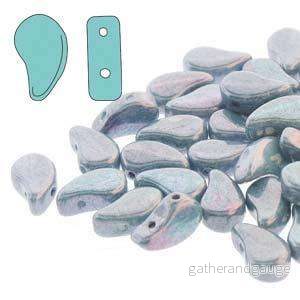 Paisley Duo – Chalk Blue Luster 8x5mm 10gram Paisley Duo – Chalk Blue Luster 8x5mm 10gram