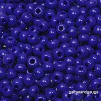 Miyuki Seed Beads – Opaque Cobalt 8/0, 10 gram