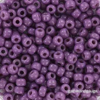 Miyuki Seed Beads – Duracoat Opaque Dark Orchid 8/0, 10 gram