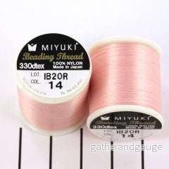 Miyuki Beading thread - Light Pink, 1 Rulle - Bild 3
