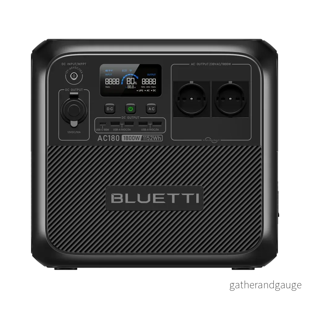 AC180 Portable Power Station | 1800W 1152Wh - Bild 3