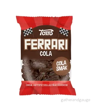 Toms Ferrari Cola Påse Toms Ferrari Cola Påse